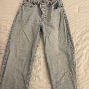 Abercrombie and fitch curve love Light Wash Jeans
